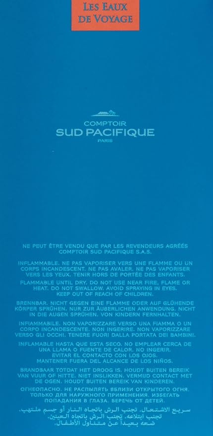 Comptoir Sud Pacifique Vanille Abricot Eau de Toilette, 3.3 Fl Oz