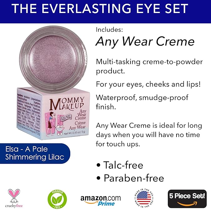 The Everlasting Eye 5 Piece Waterproof Makeup Set.