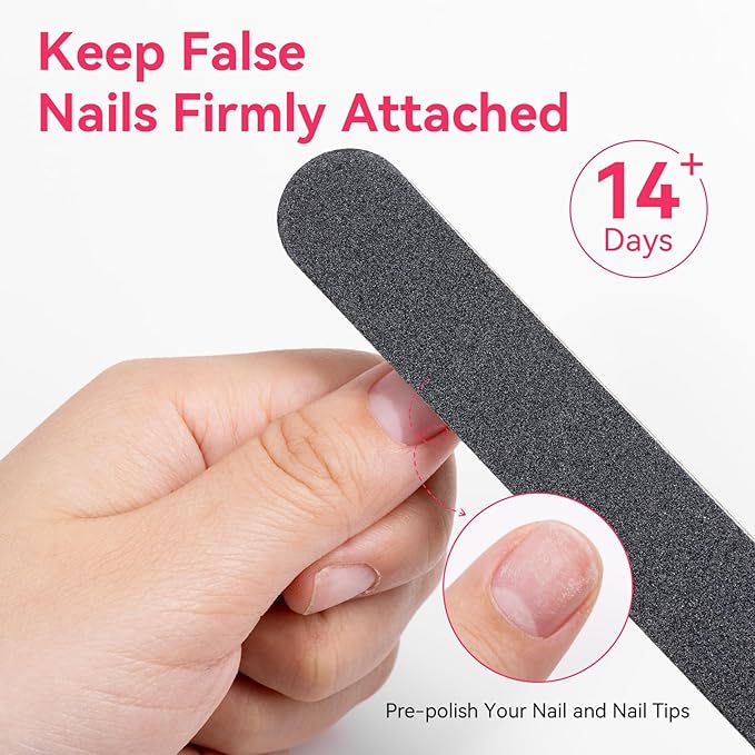 Makartt Nail Glue for Press On Nails: Solid Nail Gel No Lamp Needed Soft Acrylic Gel Nail Tips Fake Nails, Easy to Control Hema-Free Nail Glue Gels for Nail Art DIY Home Manicure 10ml (10ml*2)