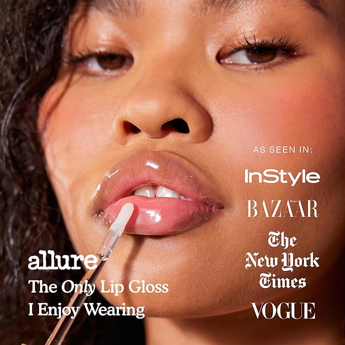 Tower 28 ShineOn Lip Jelly, WILD, Non-Sticky, Hydrating Vegan Lip Gloss in Sheer-ish Raspberry, Moisturizing Apricot and Raspberry Seed Oil, Clean, Cruelty Free