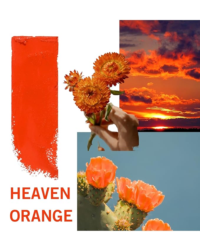 SIIA Cosmetics Change Agent Magnetic Original Lipstick in Heaven Orange