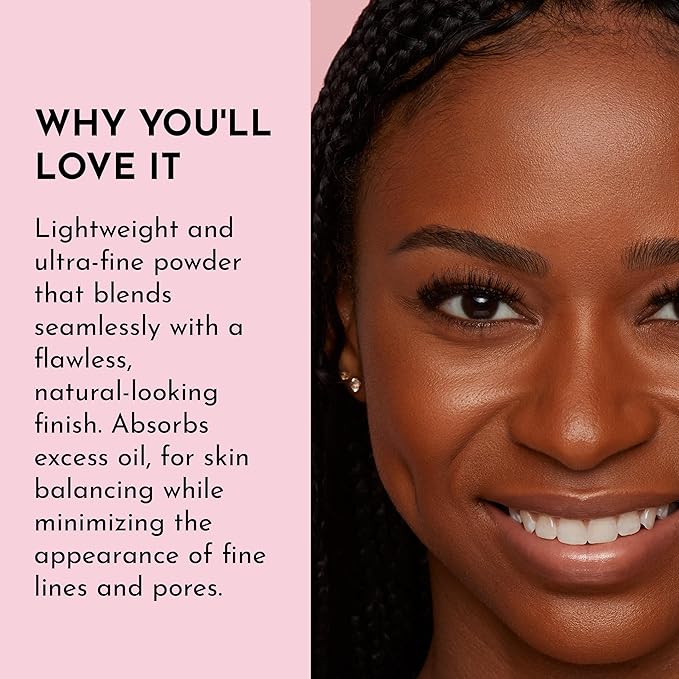 LAWLESS Women's Talc Free Skin Smoothing Powder, Tan Deep, 0.34 Ounce