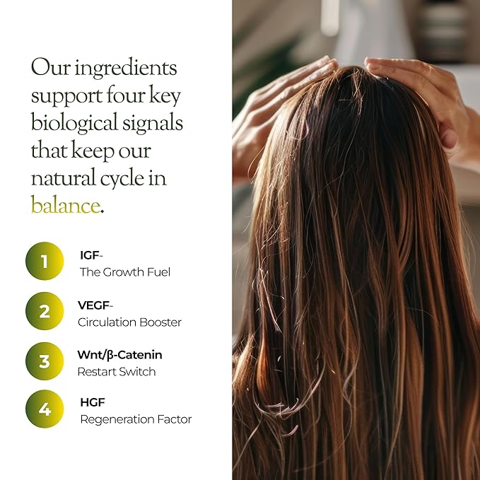 regener8 Hair & Scalp Oil for Women – Essential & Carrier Oil Blend for Hormone-Related Thinning & Loss – Natural Support for Postpartum, Menopause & Chronic Stress