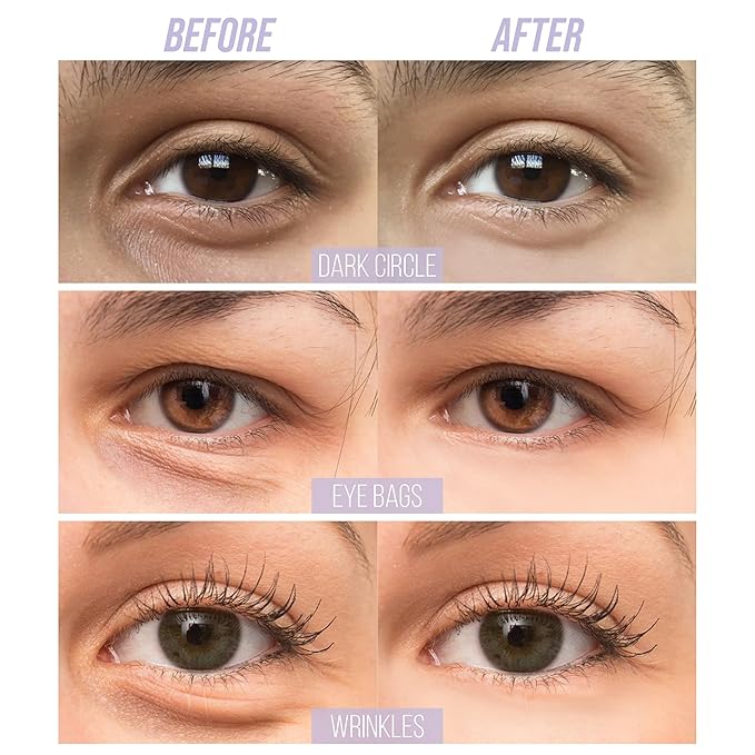 Under Eye Patches 30 Pairs,Caffeine eye patches Brightening Eye Mask Eye Gel Pads Reduce Dark Circles Puffiness Eye Bags Treatment Wrinkles Collagen Dry Eye Hydrating Skincare