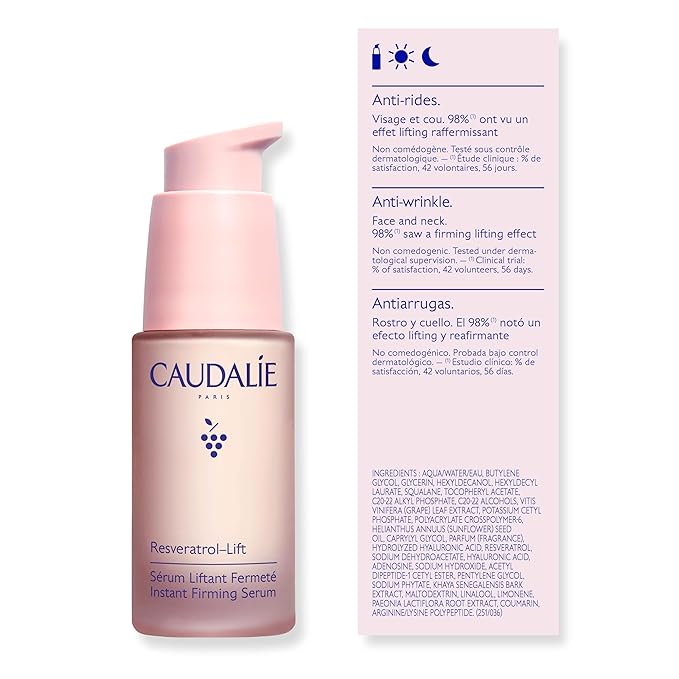 Caudalie Resveratrol-Lift Instant Firming Retinol Alternative Serum, Refillable - 30 mL