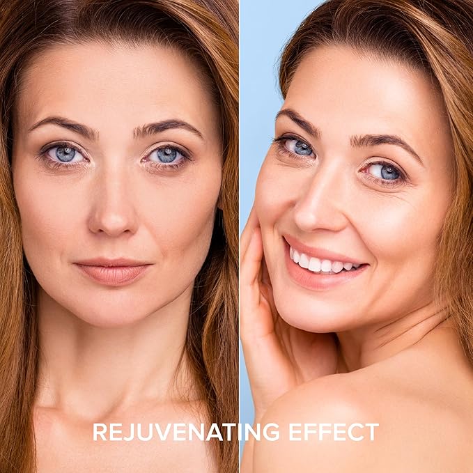 MAREE Collagen Facial Mask with Hyaluronic Acid - Hydrating Face Masks Skincare - Mascarillas Faciales For Women Skin Care - Multicolor, 6 Count