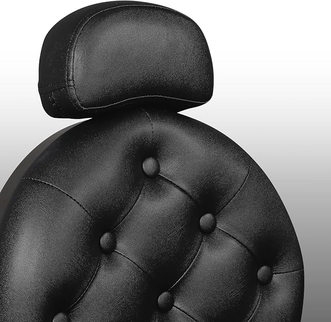 OmySalon Vintage Barber Chair All Purpose Heavy Duty, Hydraulic Recline Salon Beauty Styling Chair Retro, 360 Degree Swivel for Hair Stylist Tattoo Barbershop