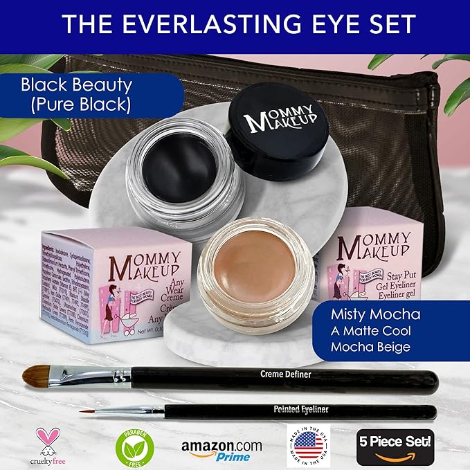 The Everlasting Eye 5 Piece Waterproof Makeup Set.