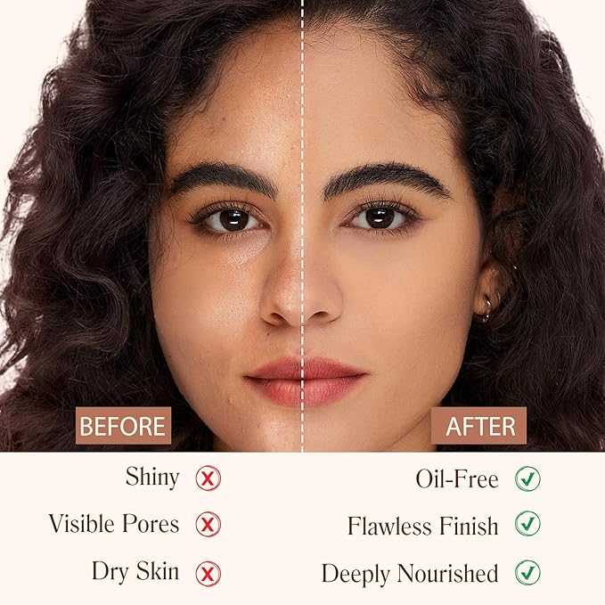 Colour Changing Foundation, 4 in 1 Medium Full Coverage Concealer Foundation with SPF 50+, Hydrating Color Changing Longwearing & Waterproof, Light Spectrum for Gym, Sport,