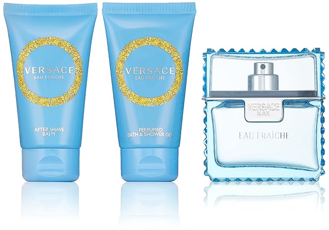 Versace Man Eau Fraiche Gift Set by Versace for Men