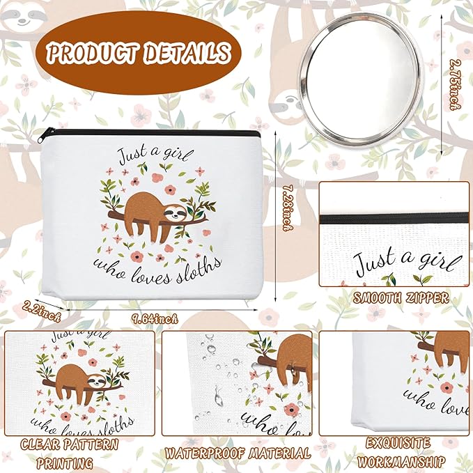 Sloth gift, includes sloth makeup