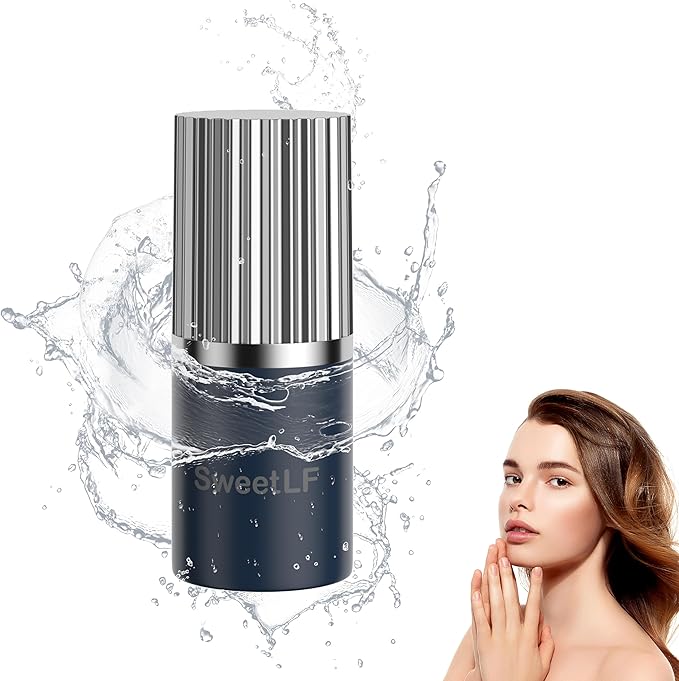 SweetLF Portable Electric Shaver for Women, IPX7 Waterproof, Painless, Rechargeable, Wet & Dry Shaving, Face & Chin & Upper Lip, Black