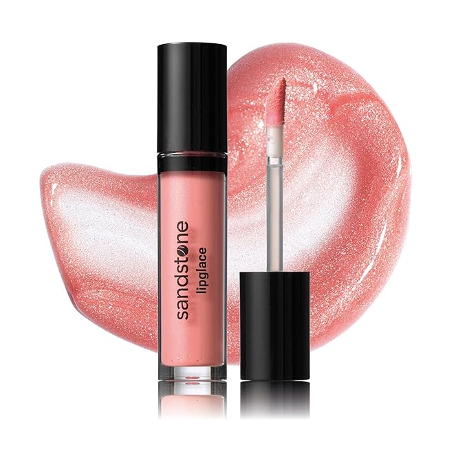 Sandstone Scandinavia Lipglace - Hypoallergenic Vegan Lip Gloss - Fragrance Free & Allergy Certified - Non Sticky & Moisturizing Lipgloss - Anti-Aging Hydrating Lipgloss (Innocent, 3,5 g)