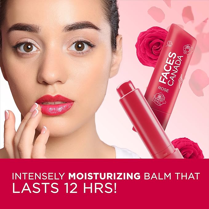 Red Tinted Lip Balm - Rose Oz/4.5g