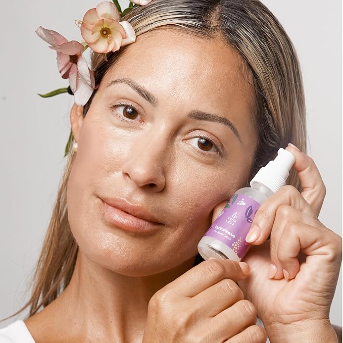Luma & Leaf HydroRescue Pro-Barrier Hyaluronic Acid Serum - Advanced Face Serum with 5% Beta-Glucan & Passionfruit Seed Oil for Deep Hydration, Barrier Repair & Antioxidant-Rich Skincare