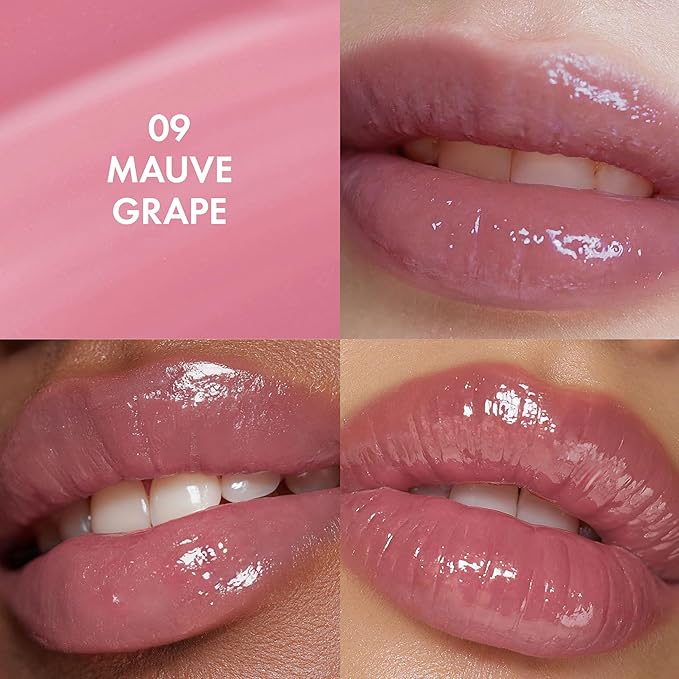 Amuse SEOUL Daisy Flower Dew Tint 09 MAUVE GRAPE | 35% High-moisture Water Tint, Long-lasting, Vitamin E Acetate, Moisturizing, No Peel Off, Lip Treatment, Non Sticky, Korean Lip Tint for Dry Lips
