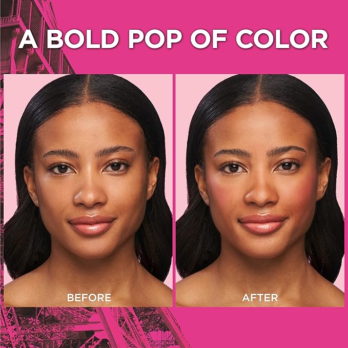 L'Oreal Paris Infallible Up to 24H Fresh Wear Soft Matte Blush, Blendable, Long-Lasting and Waterproof Cheek Make Up, Daring Rosewood 20, 0.31 Oz