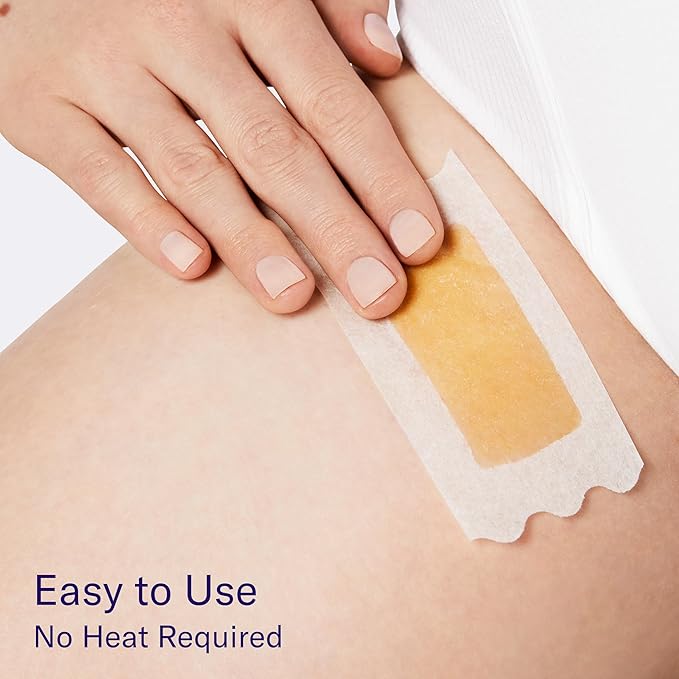 Flamingo Women Face Waxing Kit, Facial Waxing Kit with 20 Wax Strips for Face, 8 Post-Wax Cloths, and 1 Post-Wax Serum, Pack of 2