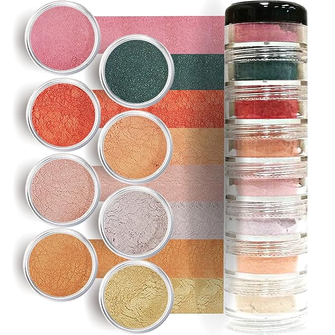Summer Cupcake Mineral Eye Shadow Pallet, Organic Makeup