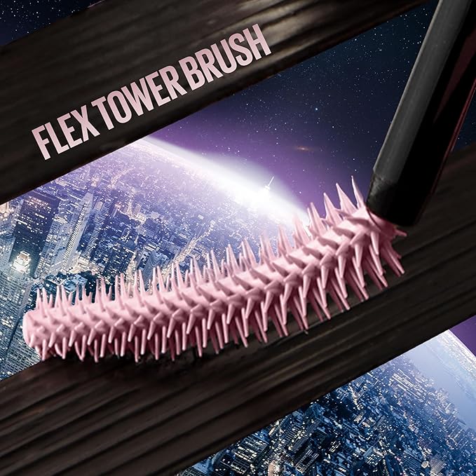 Maybelline Lash Sensational Sky High Washable Mascara, Volumizing, Lengthening, Defining, Curling, Multiplying, Buildable Mascara Make Up Formula, Plum Twilight, 1 Count