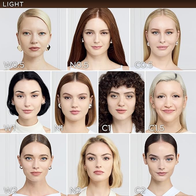 L'Oreal Paris True Match Super-Blendable Foundation, Medium Coverage Liquid Foundation Makeup, C0.5, Light, 1 Fl Oz