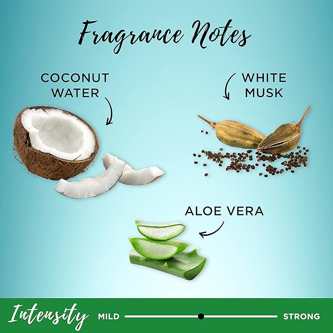 Garnier Whole Blends Coconut Water & Aloe Vera Refreshing Conditioner for Normal Hair, 26.6 Fl Oz, 1 Count (Packaging May Vary)