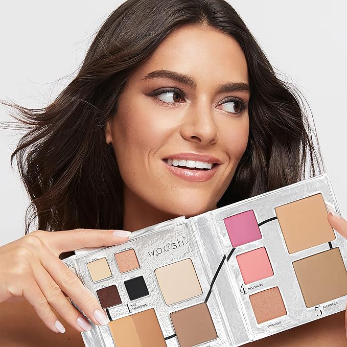 Woosh Beauty, Fold out Face Original Makeup Palette,
