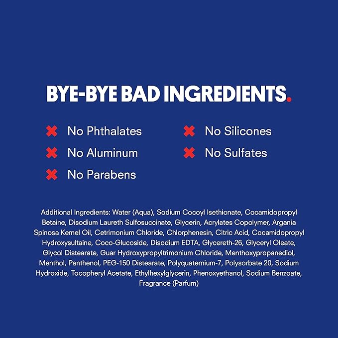 Huron Men's Shampoo - Mens Daily Shampoo for Full & Strong Hair- Nourishment for Men's Hair with Argan Oil & Vitamins E and B5-11.7oz (2 Pack)