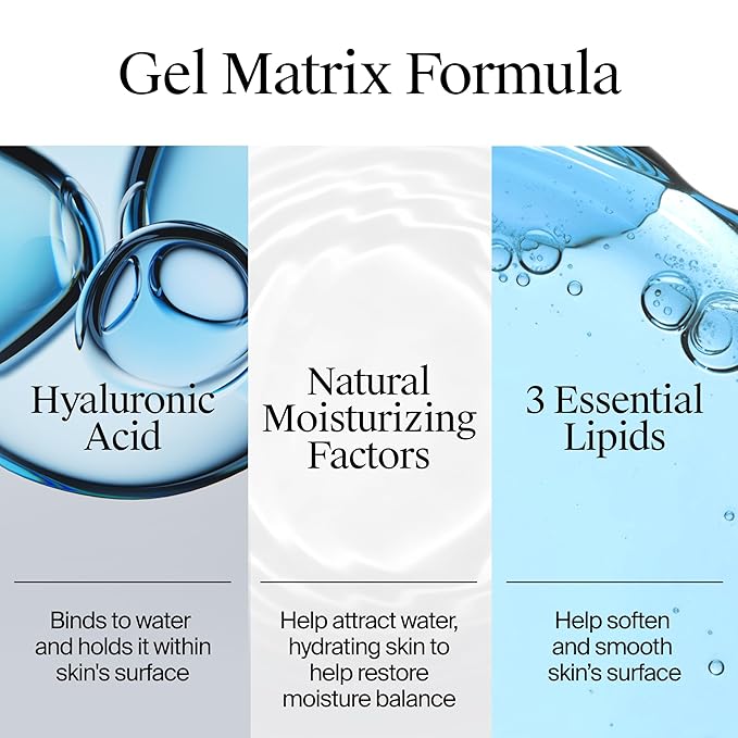 Neutrogena Hydro Boost Skincare Set, Hydro Boost Fragrance Free Water Cream Face Moisturizer, 1.7 fl oz, & Trial Size Hydro Boost Fragrance Free Hydrating Gel Facial Cleanser, 0.5 fl oz