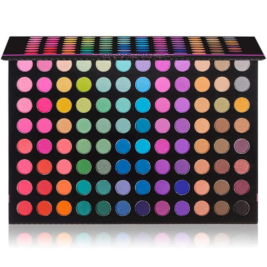 SHANY 96 COLOR RUNWAY Eyeshadow Palette - Highly Pigmented Blendable Natural and Matte Eye shadow Colors Professional Makeup Eye shadow Palette