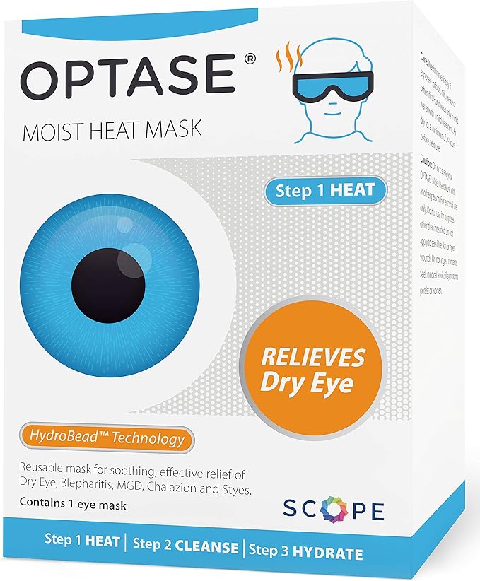 Optase moist heat eye mask