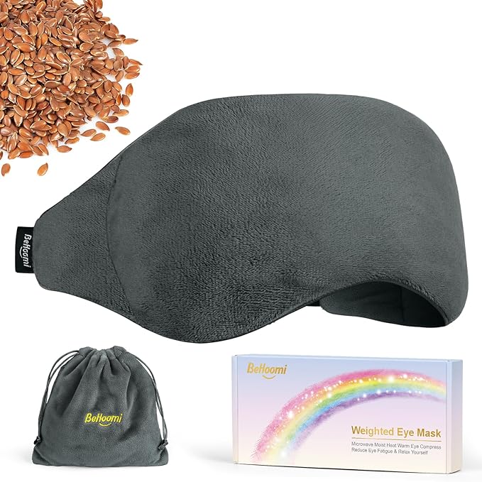 Weighted eye mask for sleeping,