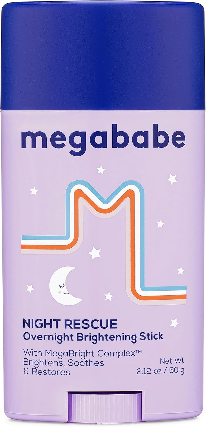 Megababe Night Rescue | Brightening & Soothing | 2.12 oz
