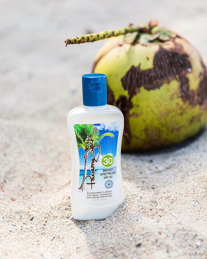 Panama Jack Sunscreen Suntan Lotion - SPF 30, Broad Spectrum UVA/UVB Protection, PABA, Paraben, Gluten & Cruelty Free, 6 FL OZ (Pack of 12)