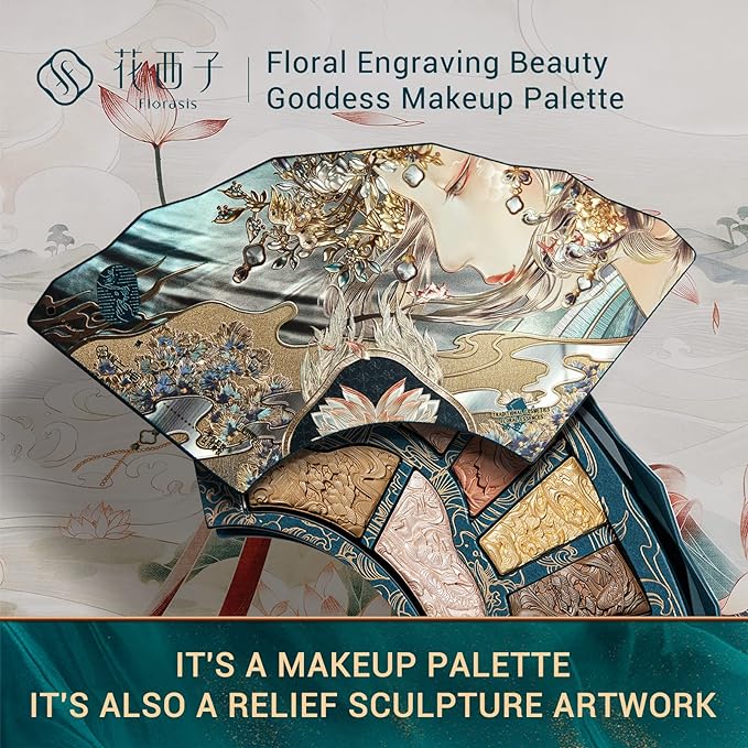 FLORASIS Floral Engraving Odey Makeup Palette (The First