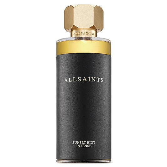 AllSaints Sunset Riot Intense - Amber, Woody & Floral Fragrance - Unisex Perfume with Cedar & Musk - Body Fragrance with an Aromatic Smell - Bold Evening Scent - 100mL/3.4 fl oz
