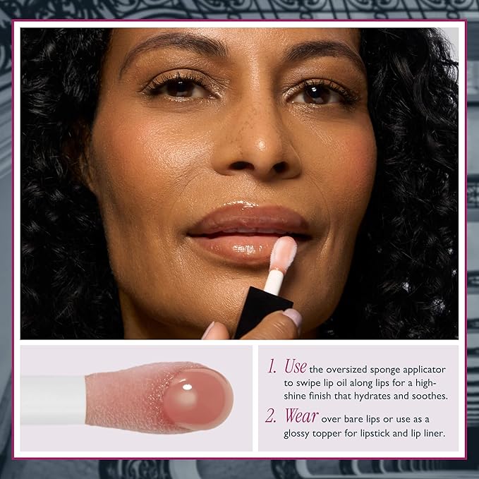 LAURA GELLER NEW YORK Let It Shine Boxed Gift Set | Includes 4 Fine Shine Glossy Lip Oils in Exclusive New Shades | Hydrating Lip Treatment with Peptides