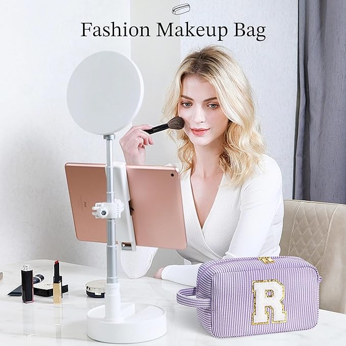 YOOLIFE Makeup Bag - Initial