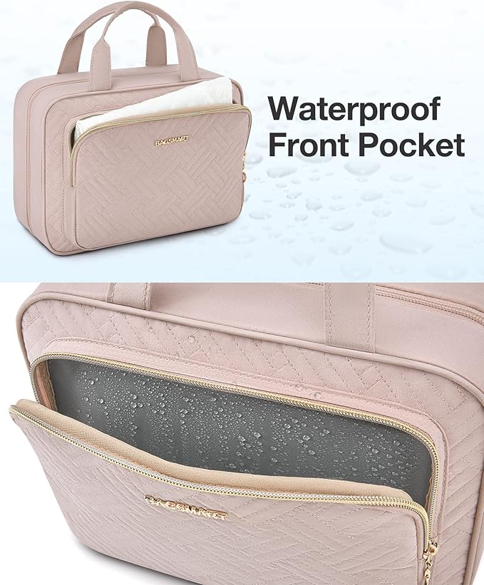 Bagsmart travel toiletry bag hanging