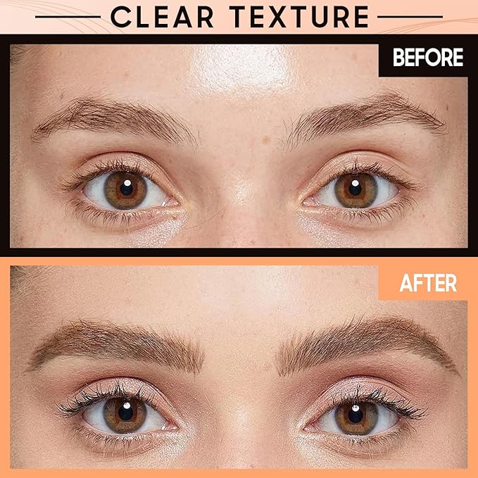 Eyebrow pen - Liquid Eye Brow Microblading Pencil With Micro 4 Point Lift & Brow Pen Snatch, Long-Lasting Waterproof Eyebrow Pencils for Women (Gray)