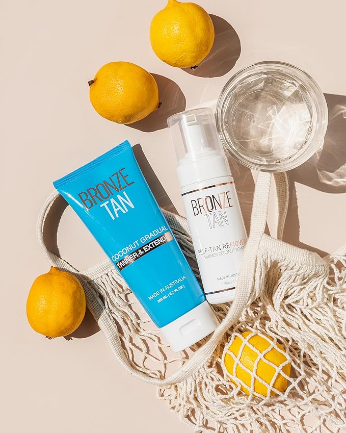 Bronze Tan Self Tan Remover For Fake Tan Streaks, Build Up, Correction, Or Full Removal Of Self Tanner or Bronzer - Summer Coconut Scent (150ML / 5.1 fl oz)