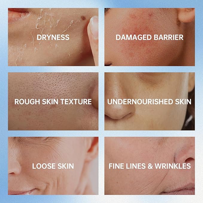 VGO 2 Pack 92% Snail Mucin Moisturizer, Anti Aging, Skin Repair & Hydrating Face Cream with Ceramide & Vitamin E