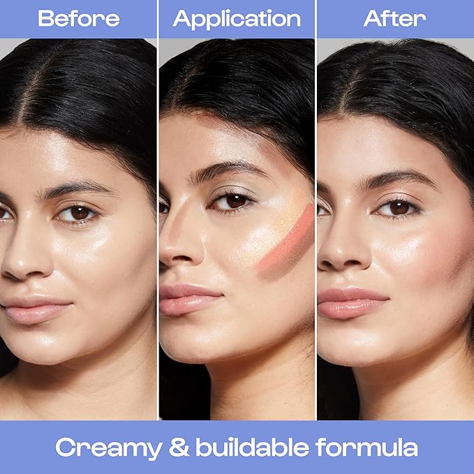 Alleyoop Stack The Odds - Stackable Makeup Palette - Cream Blush, Contour, Bronzer & Highlighter - Blendable Cream Make up Palette - Natural, Glowy Finish - Makeup Stacks for Travel, Sunkissed