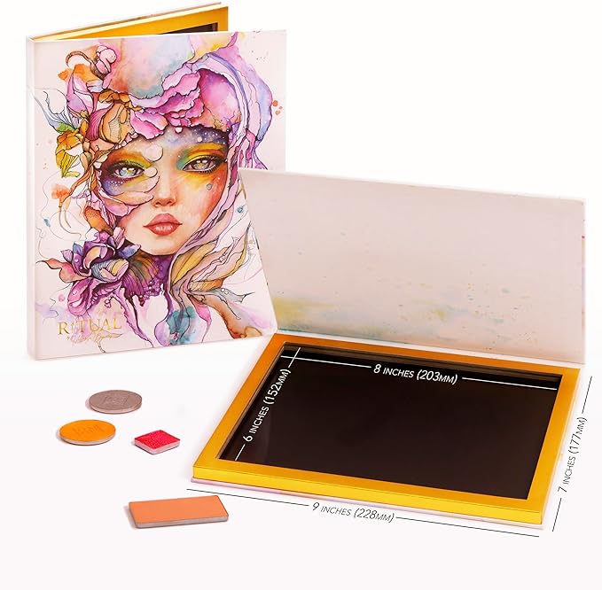 XL Magnetic Cosmetics Palette | Empty Eye Shadow Lipstick Blush Eyeshadow Powder Makeup Magnet Storage | Limited Edition