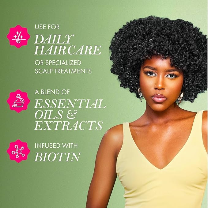 Mielle Organics Hair Strenghtening Bundle - Oil, Shampoo and Conditioner