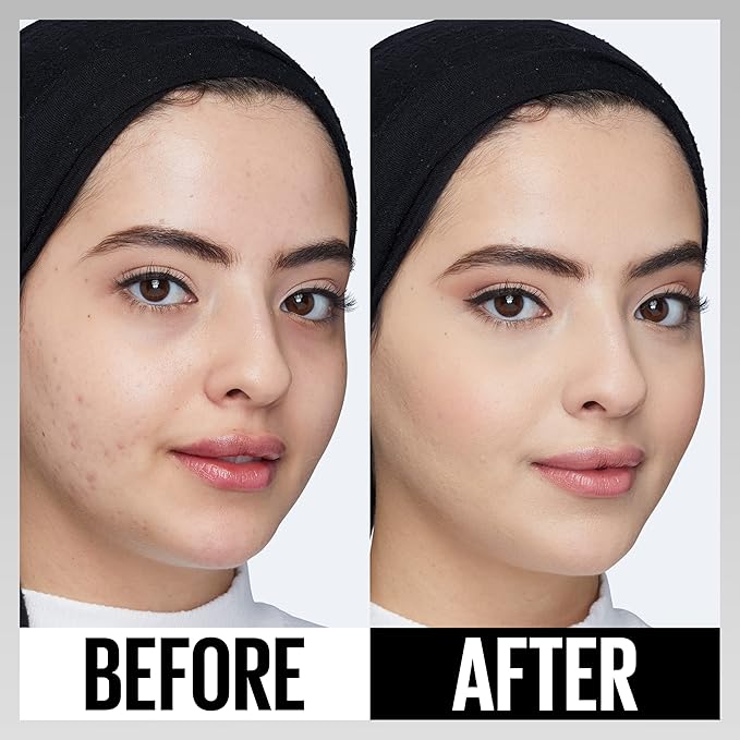 Maybelline Super Stay Liquid Concealer Makeup, Full Coverage Concealer, Up to 30 Hour Wear, Transfer Resistant, Natural Matte Finish, Oil-free, Available in 16 Shades, 01, 1 Count