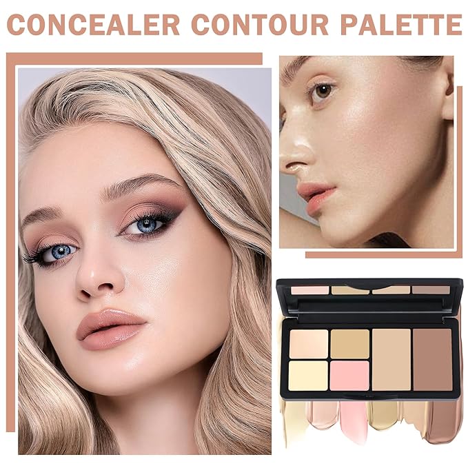 Cream Concealer Contour Makeup Palette Cream Foundation Palette