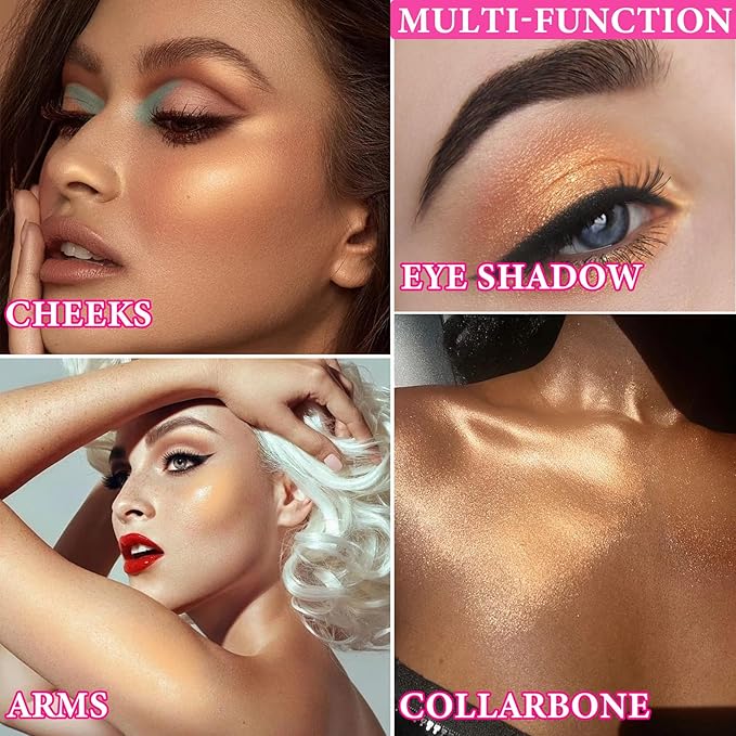 Cream Contour Stick,Shimmer Stick Long Lasting Non-greasy Cream Women(03#)