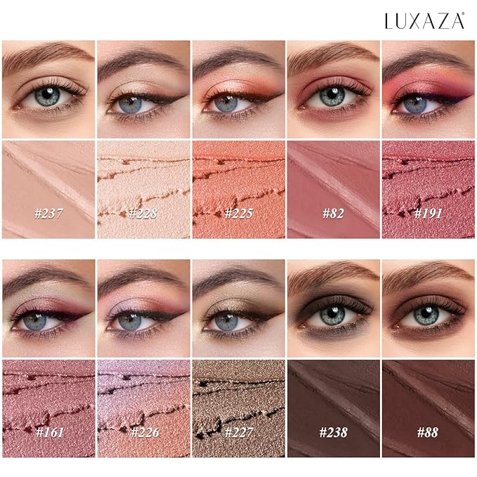 10PCS Neutral Eyeshadow Stick Makeup Set, Matte Cream Eye Shadow Eyeliner Brightener Pencil Crayon - I1 Cashmere Blush