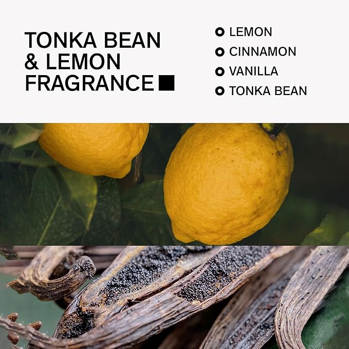 Aluminum-Free Deodorant for Men by Bravo Sierra, 3-Pack -Contains Natural Ingredients –Long Lasting All-Day Odor and Sweat Protection -Tonka Bean and Lemon, 3.2 oz - Paraben-Free, Vegan & Cruelty-Free